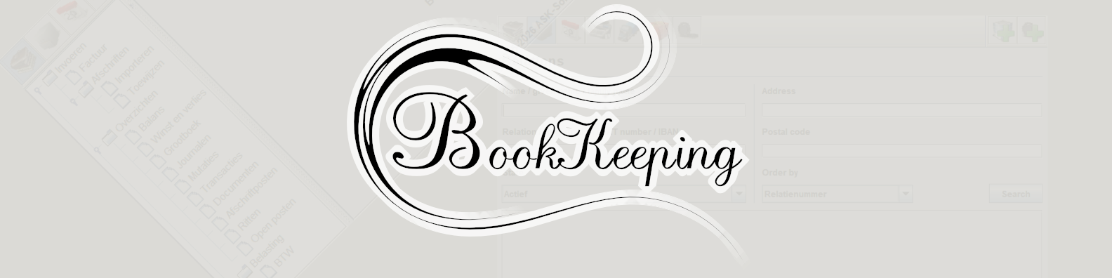 Bookkeeping banner